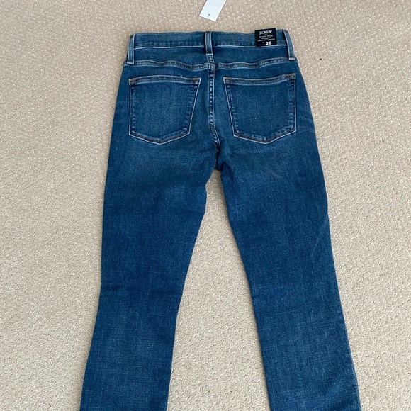 NWT jcrew Mid rise skinny jeans - Picture 2 of 3